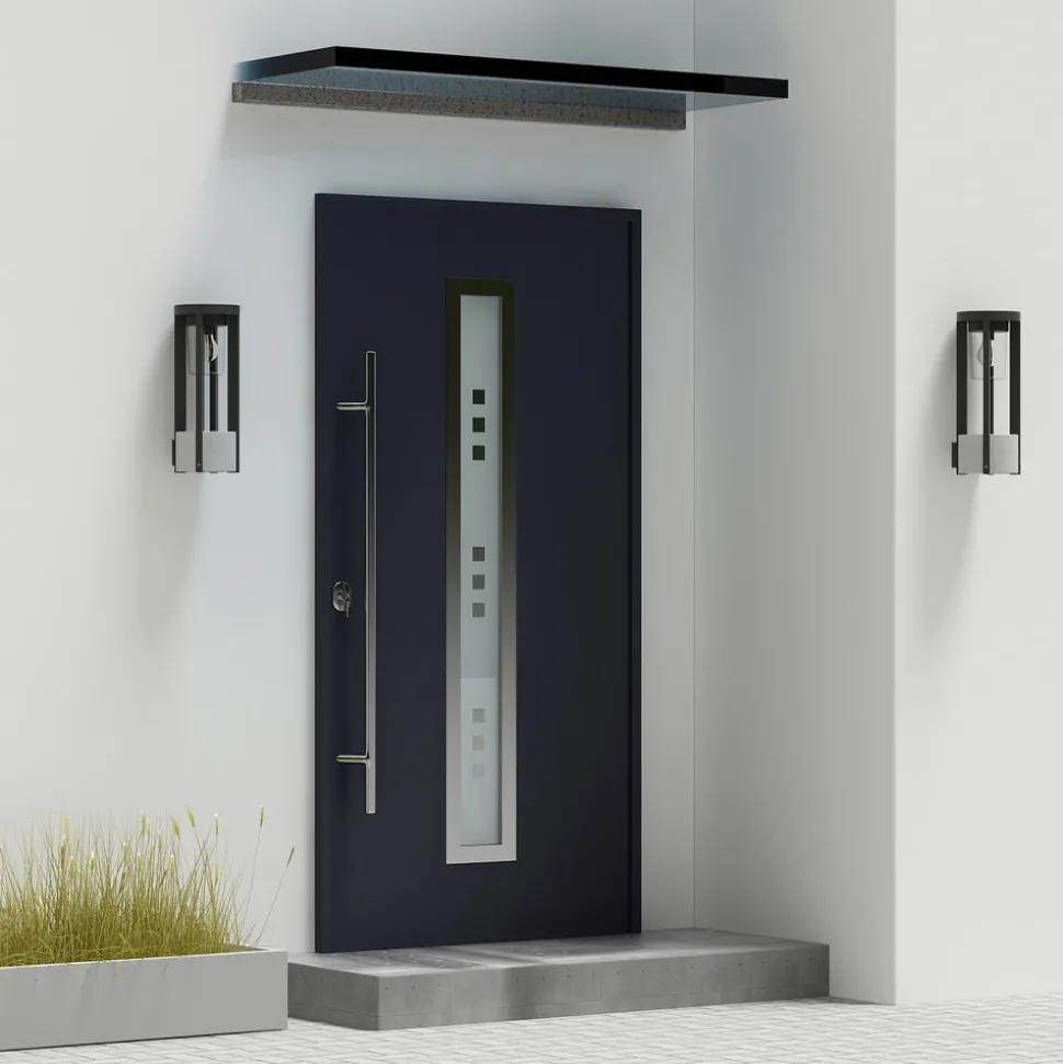 Lucande Overa buitenwandlamp, E27