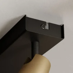 Lucande plafondlamp Angelina, 4-lamps, messing/goud