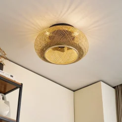 Lucande plafondventilator met licht Cordie, DC, stil, Ø 53 cm