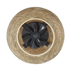 Lucande plafondventilator met licht Cordie, DC, stil, Ø 53 cm