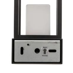 Lucande Rumina LED buitenwandlamp in zwart