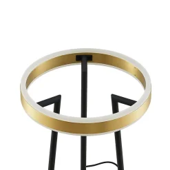 Lucande Seppe LED tafellamp, messing