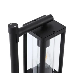 Lucande Siveta tuinpadverlichting, 100 cm hoog, zwart, E27, IP65