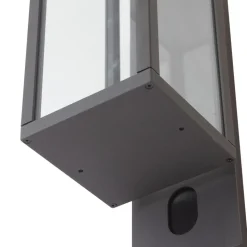 Lucande Smart LED buitenwandlamp Ferdinand, grijs, Tuya