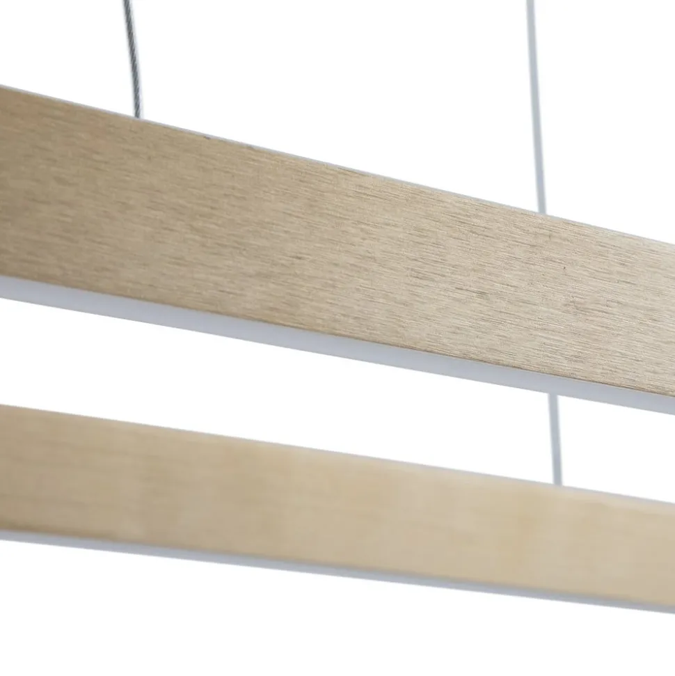 Lucande Smart LED hanglamp Melinay, goud, CCT, Tuya