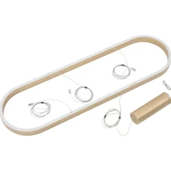 Lucande Smart LED hanglamp Melinay, goud, CCT, Tuya