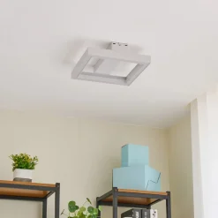 Lucande Smart LED plafondlamp Tjado, 30 cm, wit, RGBW