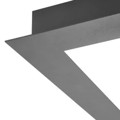 Lucande Smart LED plafondlamp Leicy zwart 65 cm RGB CCT