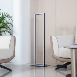 Lucande Smart LED vloerlamp Tjado, RGB, CCT, afstandsbediening