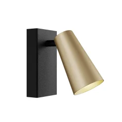 Lucande spot Angelina, messing/goud, metaal, 1-lamp.