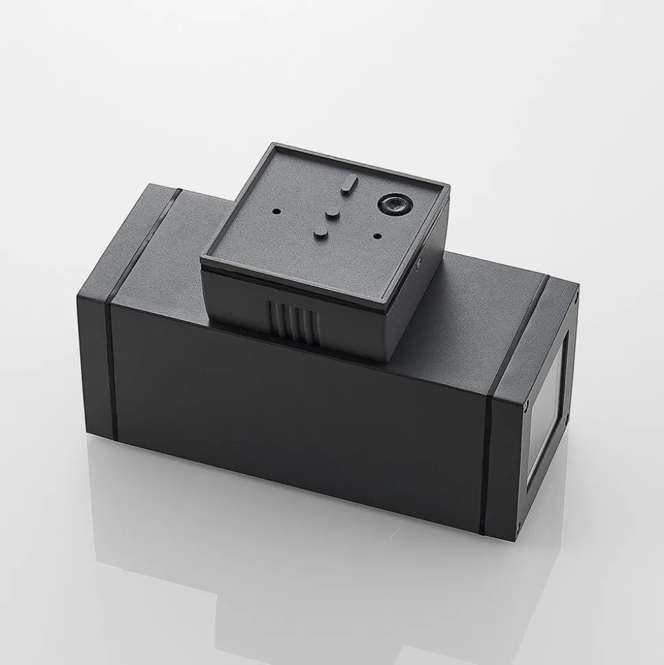 Lucande Stani buitenwandlamp, E27, 2-lamps