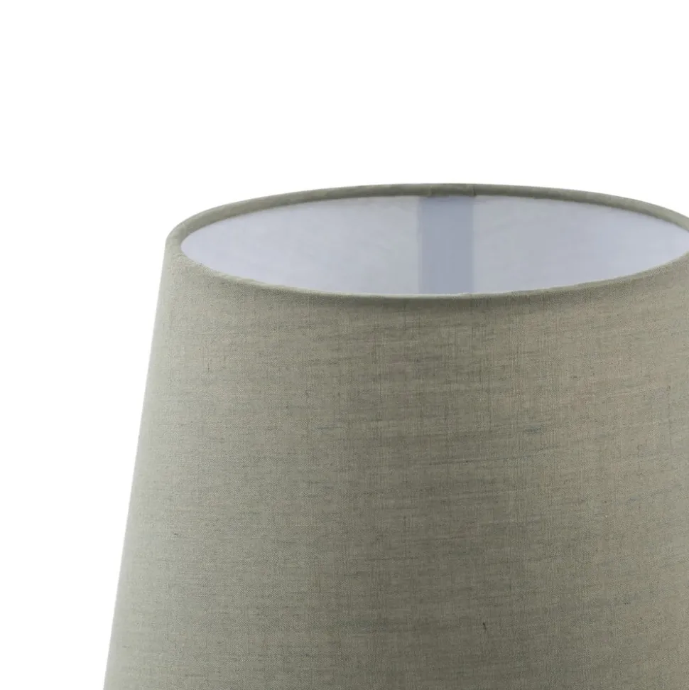 Lucande tafellamp Lyndorin, groen, keramiek