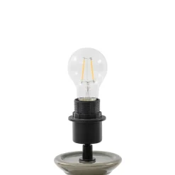 Lucande tafellamp Lyndorin, groen, keramiek