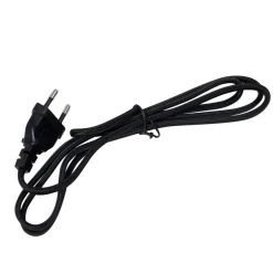 Lucande tafellamp Lysias, zwart, metaal, hoogte 55cm