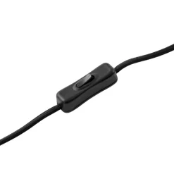 Lucande tafellamp Thalorin, hoogte 39 cm, bruin, keramiek