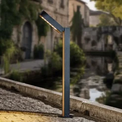 Lucande Taskalin LED tuinpadverlichting, 1-lamp, 70 cm