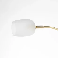 Lucande Taylan vloerlamp van ijzer glazen kap