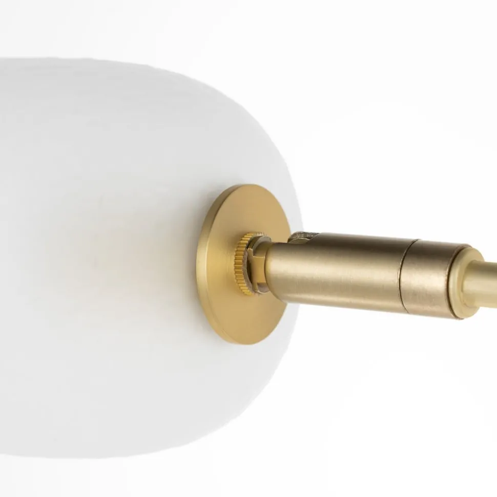 Lucande Taylan vloerlamp van ijzer glazen kap