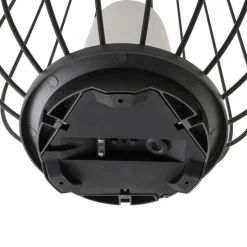 Lucande terraslamp Chandan, 52,7 cm, zwart, aluminium