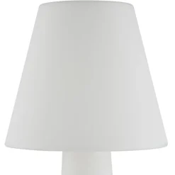 Lucande terraslamp Gauri, wit, hoogte 148 cm, IP65