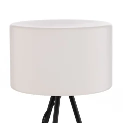 Lucande terraslamp Jaimy, 130 cm, statief, aluminium