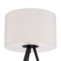 Lucande terraslamp Jaimy, 130 cm, statief, aluminium