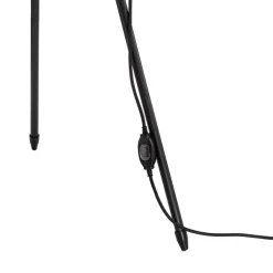 Lucande terraslamp Jaimy, 130 cm, statief, aluminium