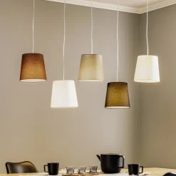 Lucande Thamila hanglamp, meerkleurig, ijzer