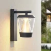 Lucande Tiany LED buiten wandlamp, hangend