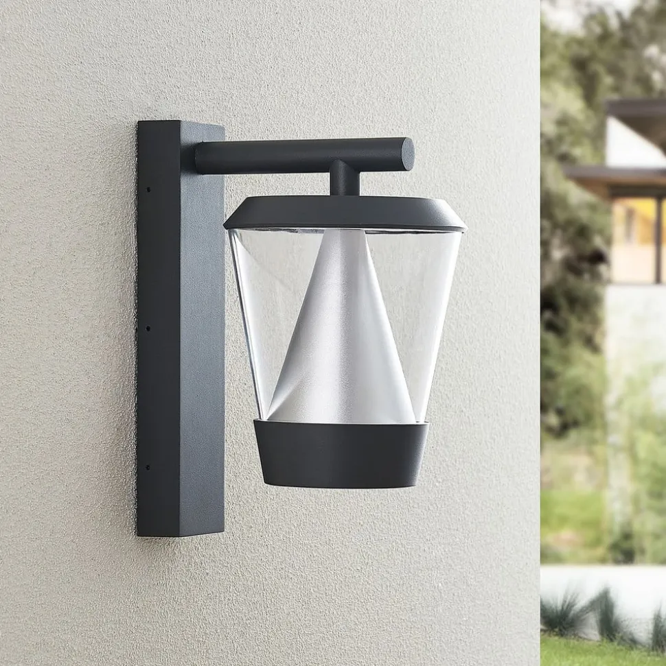 Lucande Tiany LED buiten wandlamp, hangend