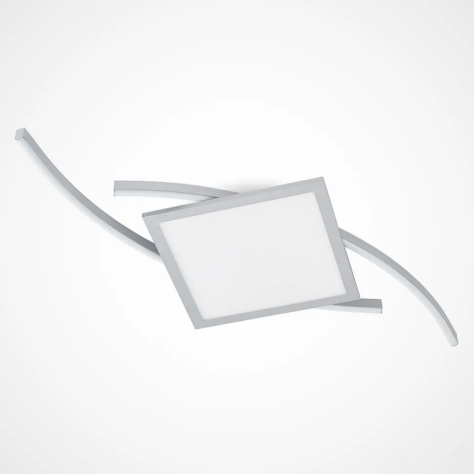 Lucande Tiaro LED plafondlamp, hoekig, 42,5 cm