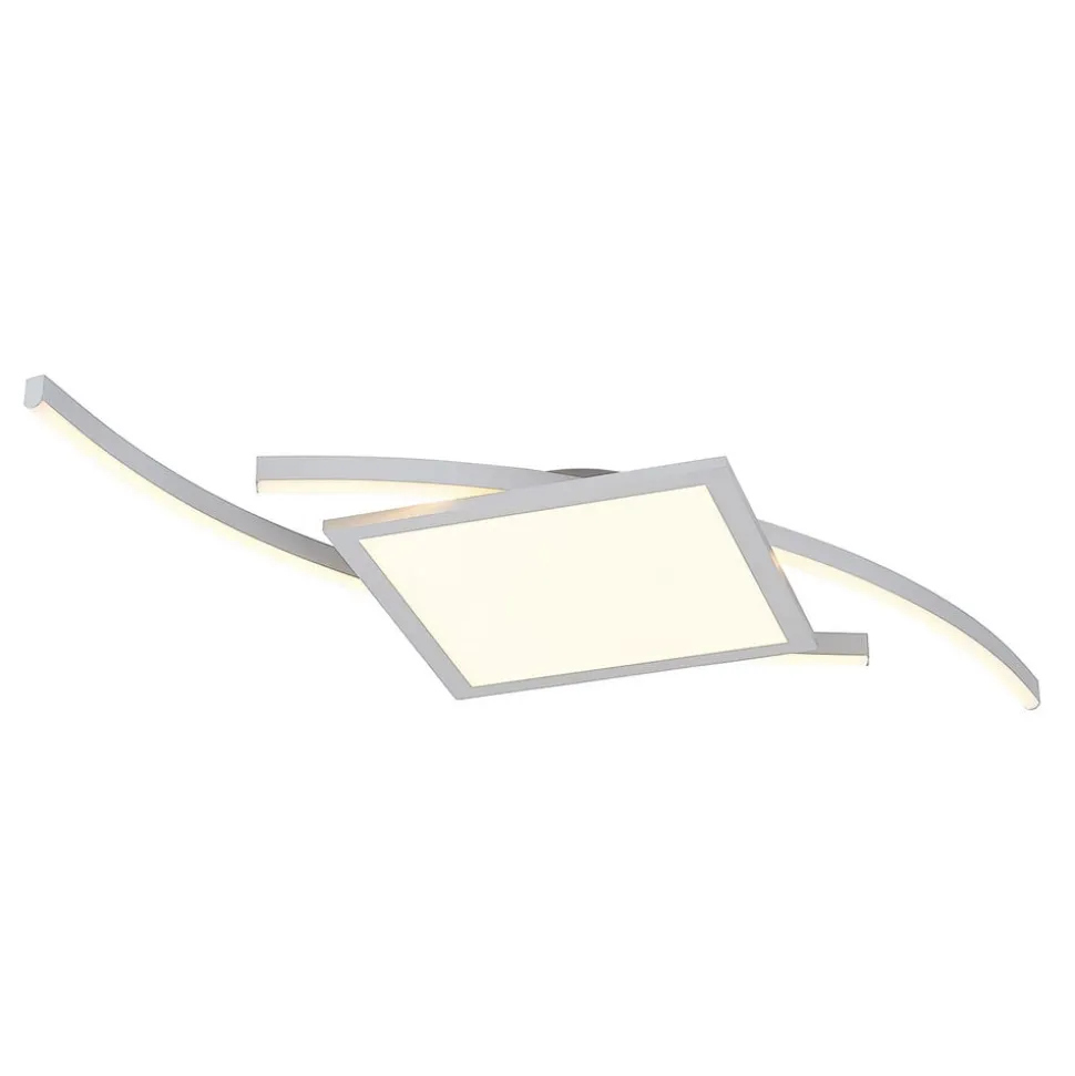 Lucande Tiaro LED plafondlamp, hoekig, 42,5 cm