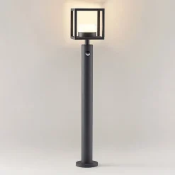 Lucande Timio tuinpadverlichting, 85cm, bewegingsmelder, GX53, IP44