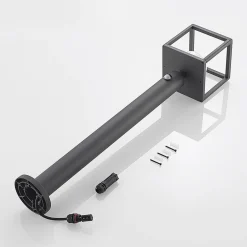 Lucande Timio tuinpadverlichting, 85cm, bewegingsmelder, GX53, IP44