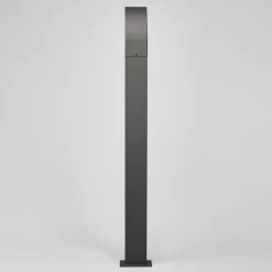 Lucande Timm LED tuinpadverlichting, sensor, 100cm, antraciet, IP54