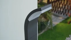 Lucande Timm LED tuinpadverlichting, 60 cm, antraciet, metaal, IP54