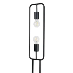Lucande Tornike vloerlamp, 2-lamps, ijzer