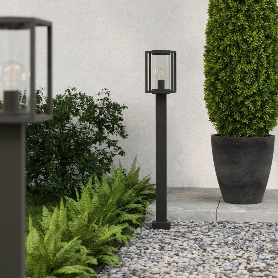 Lucande tuinpadverlichting Ferda, 100 cm, antraciet, IP44