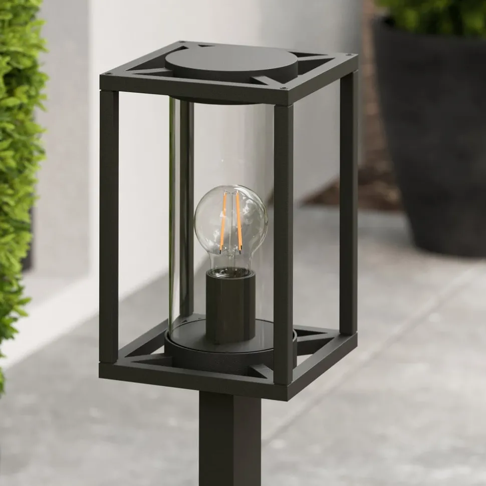 Lucande tuinpadverlichting Ferda, 100 cm, antraciet, IP44