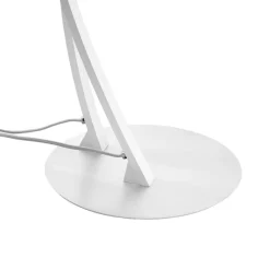 Lucande Velanoris vloerlamp, 2-lamps, geborsteld aluminium