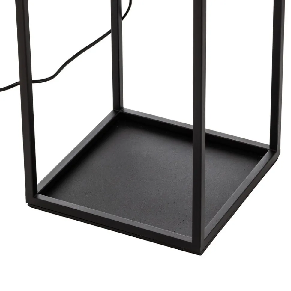 Lucande Vlados vloerlamp, kooi, 3-lamps.