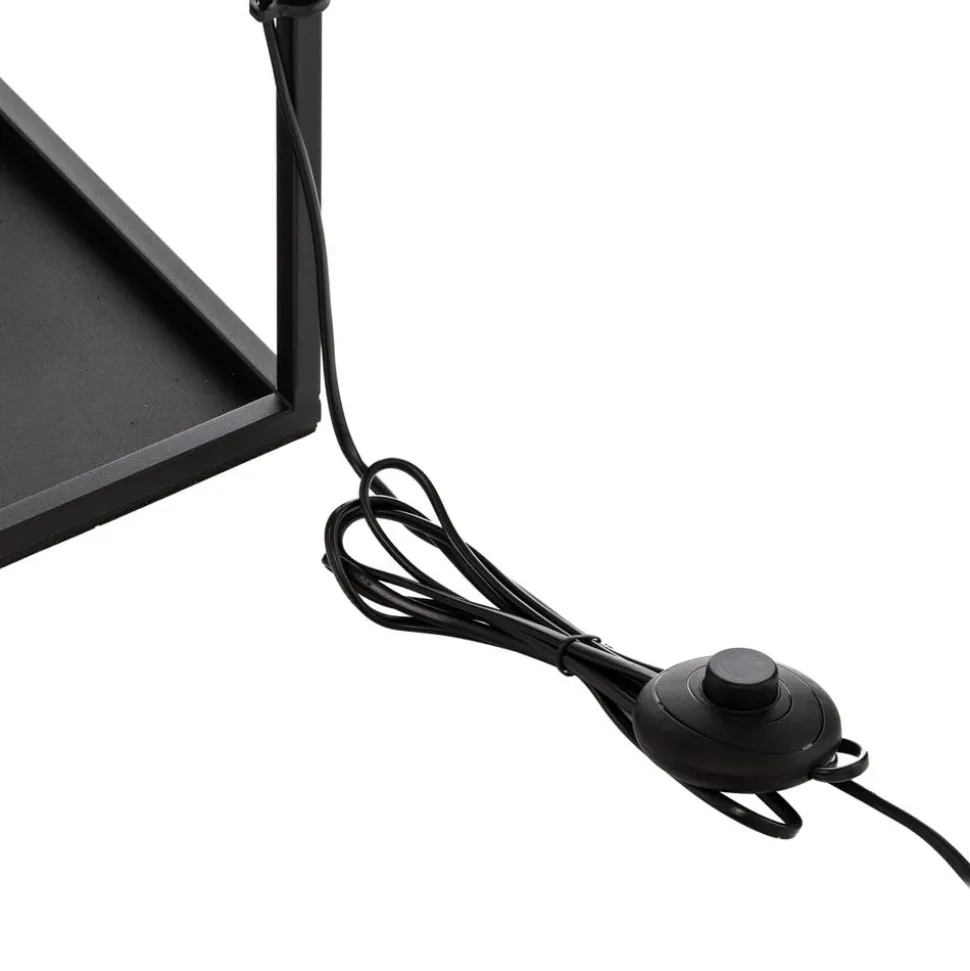 Lucande Vlados vloerlamp, kooi, 3-lamps.