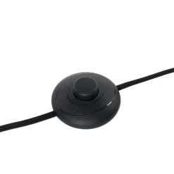 Lucande vloerlamp Kellina, 151 cm, zwart, metaal, E27