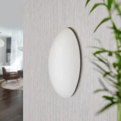 Lucande wandlamp Jemima, 24 cm, glas, elliptisch