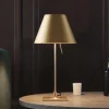 Luceplan Costanzina, tafellamp goud