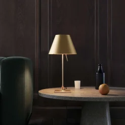 Luceplan Costanzina, tafellamp goud