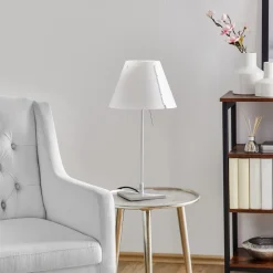 Luceplan Costanzina tafellamp alu, wit