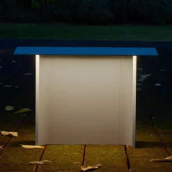 Luceplan Fienile LED sokkellamp 32cm lichtgrijs