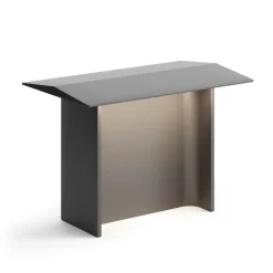 Luceplan Fienile LED sokkellamp 32cm donkergrijs