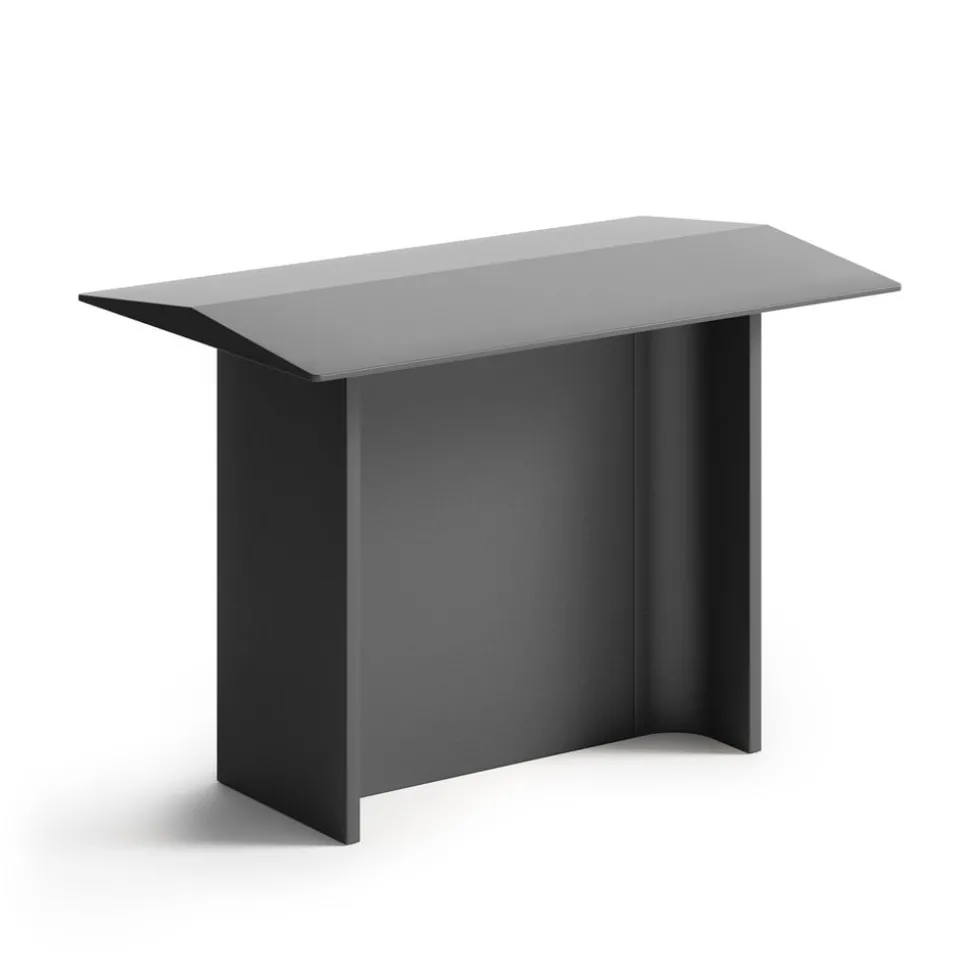 Luceplan Fienile LED sokkellamp 32cm donkergrijs